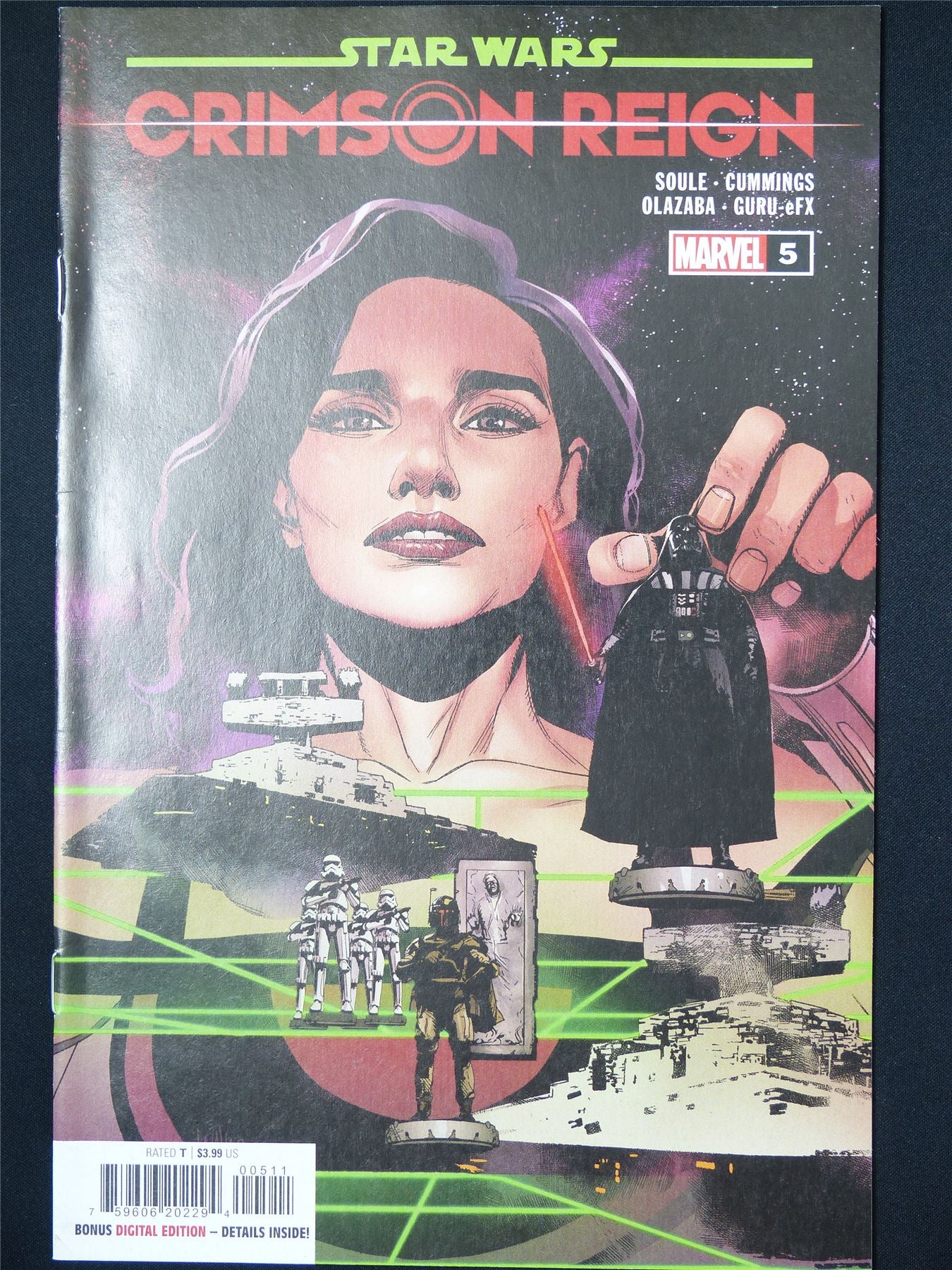 STAR Wars: Crimson Reign #5 - B&B Marvel Comic #7N7