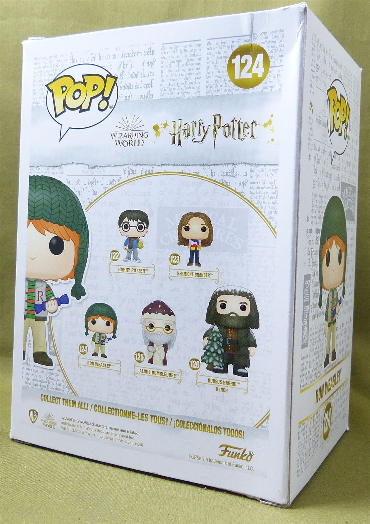 Ron Weasley 124 - Harry Pooter Wizarding World - Funko Pop! Figure #6AV