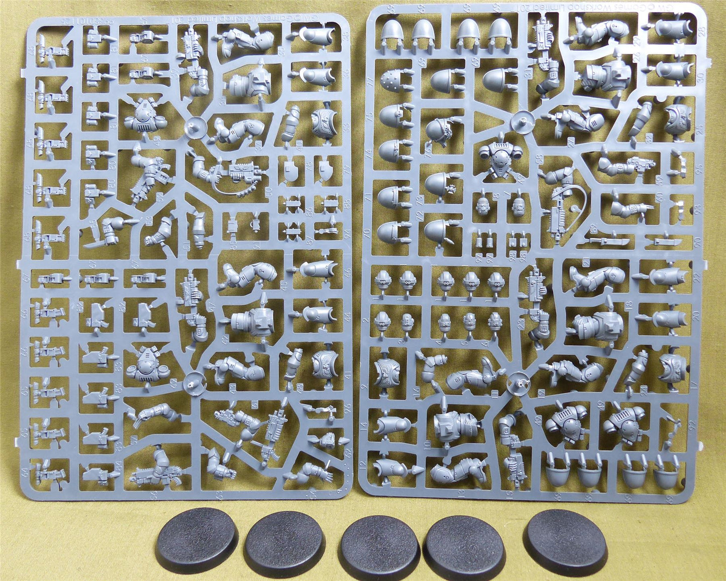 Interscessor Squad set of 5 Sprue - Space Marines - Warhammer 40k #FS