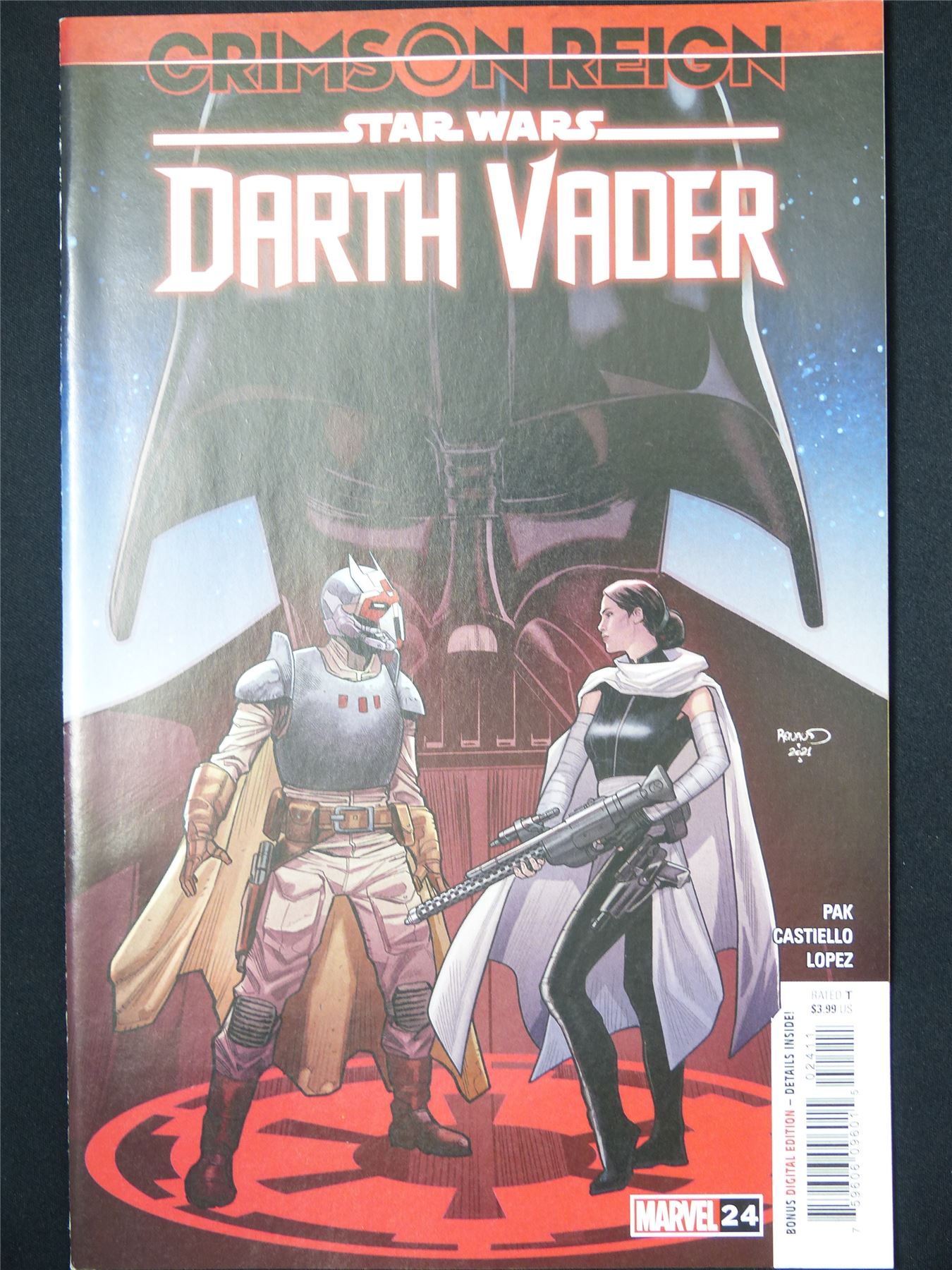 STAR Wars: Darth Vader #24 - B&B Marvel Comic #7MW