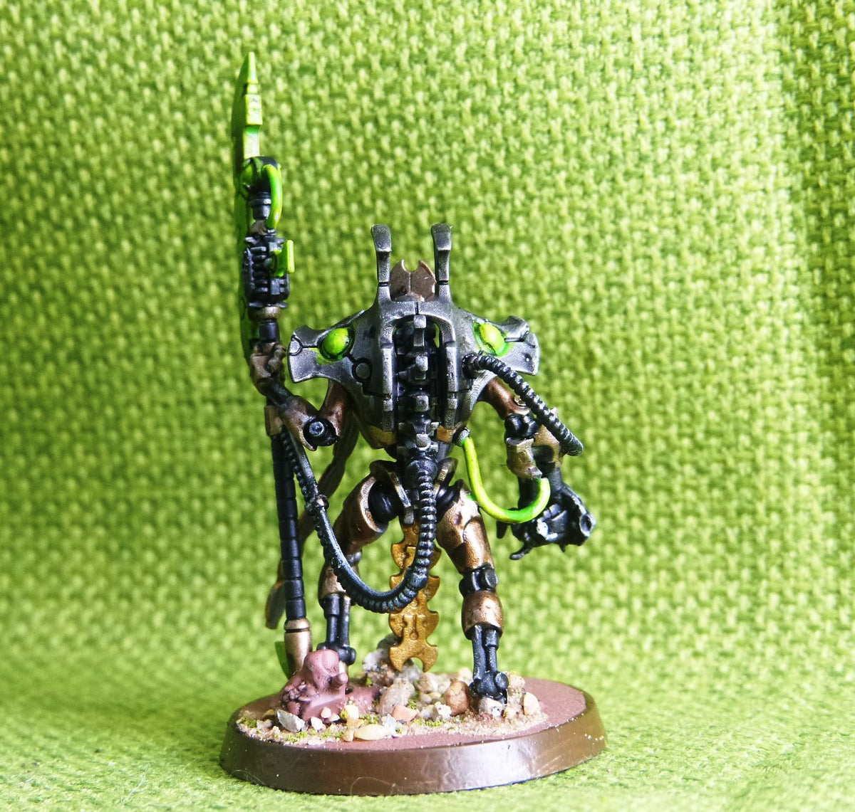 Necrons - Overlord with Tachyon Arrow Painted - Warhammer AoS 40k #C4