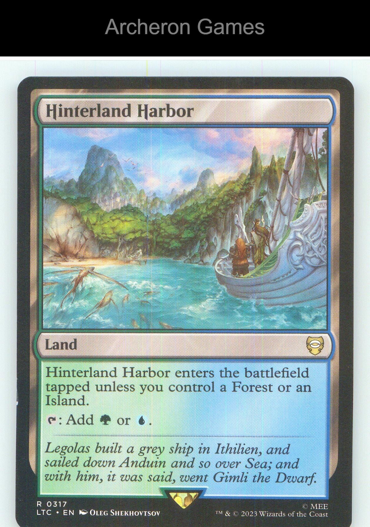 Hinterland Harbor LTC 317 R MTG Card NM/EX+