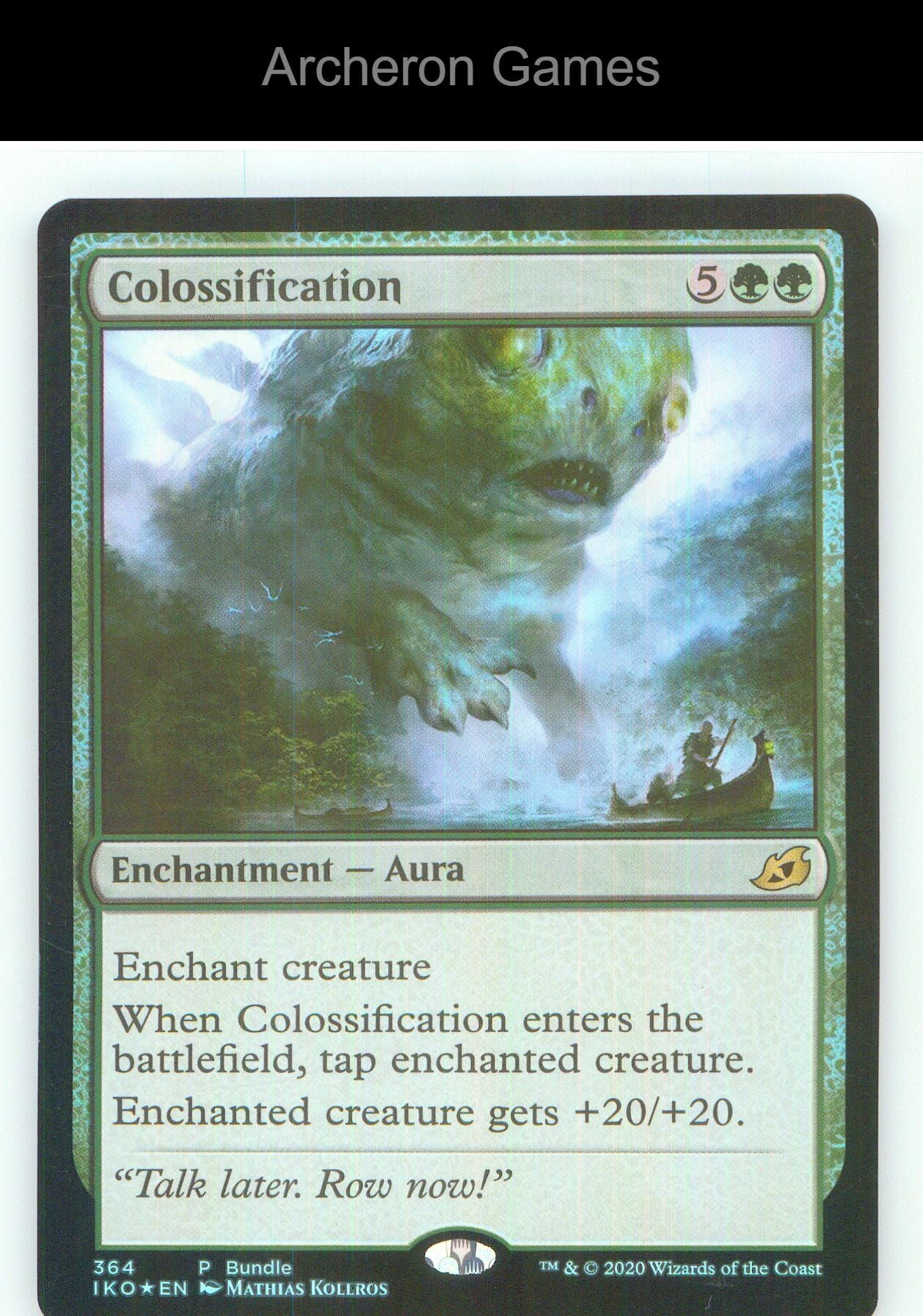 Colossification (IKO Bundle) 364 P MTG Card NM/EX+ Foil