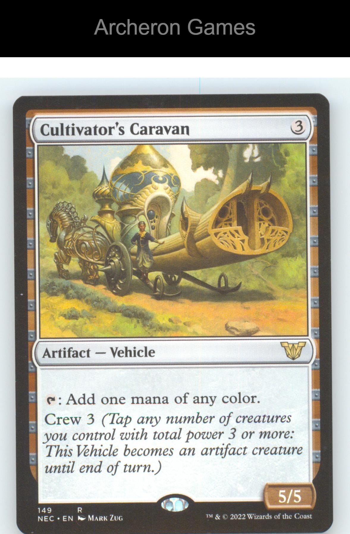 Cultivator's Caravan NEC 149 R MTG Card NM/EX+