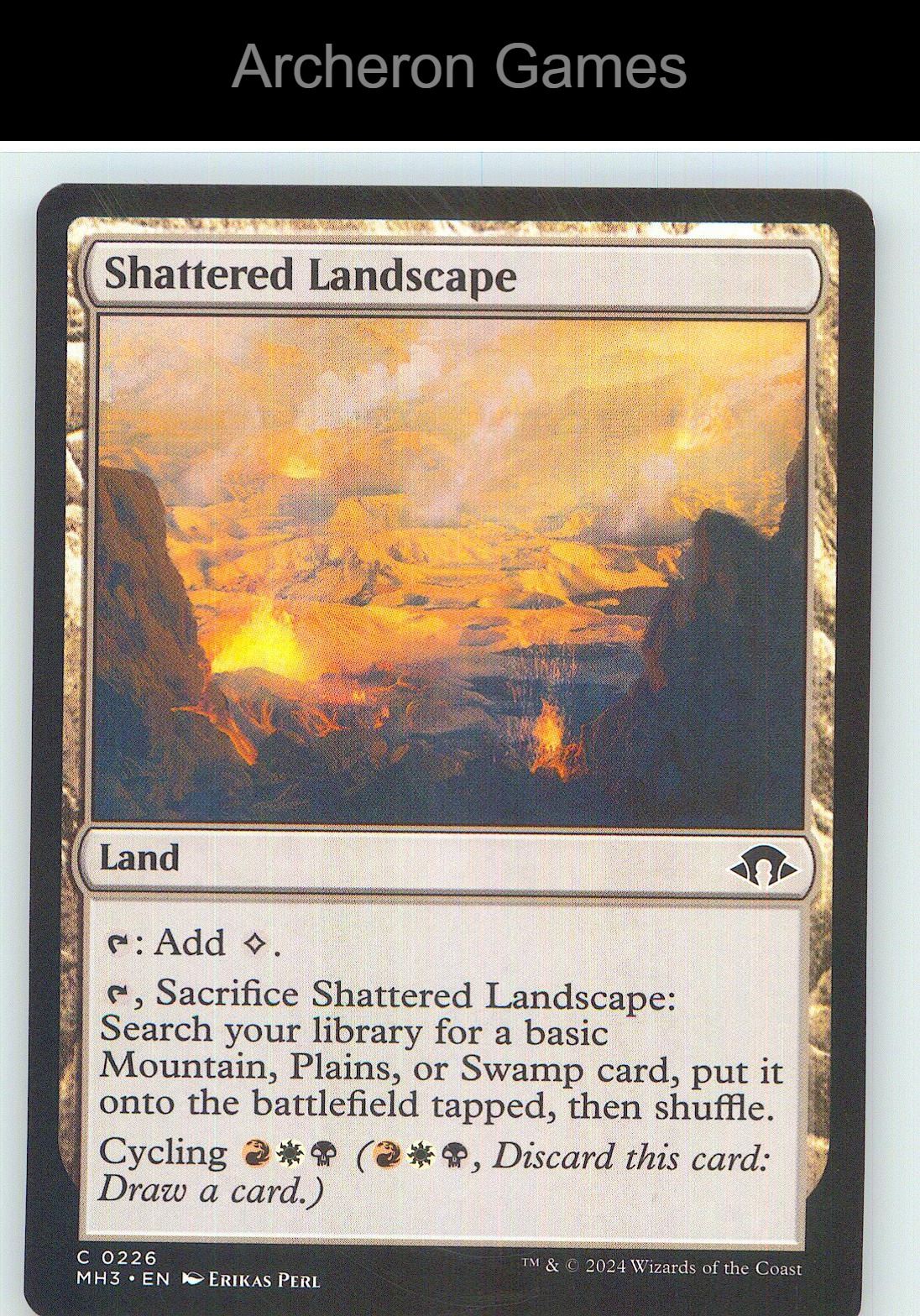 Shattered Landscape MH3 226 C MTG Card NM/EX+