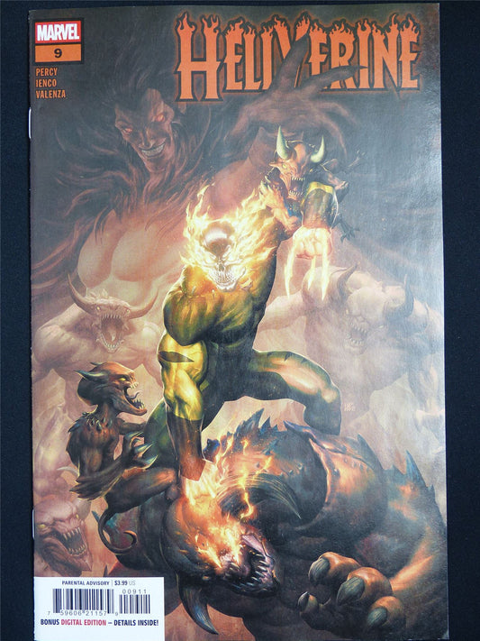 HELLVERINE #9 - Oct 2025 Marvel Comic #2NZ