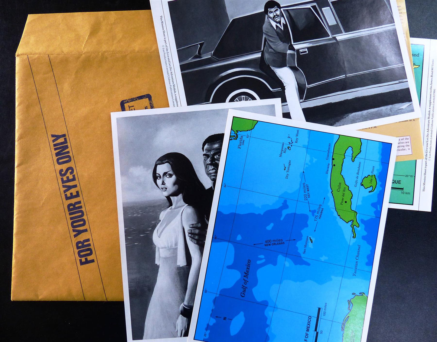 James Bond 007 Roleplaying Game: Live and Let Die OOP - Victory Games #229