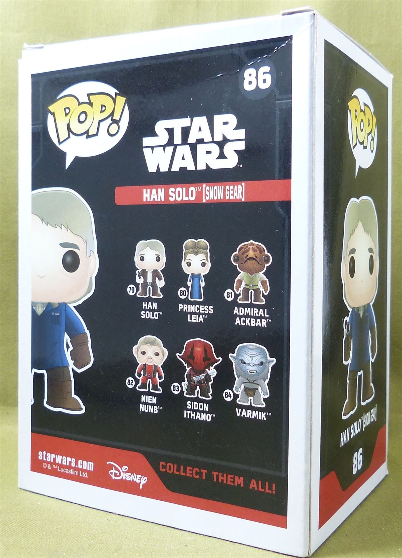 Han Solo Snow Gear 86 - Star Wars - Funko Pop! Figure #6BJ