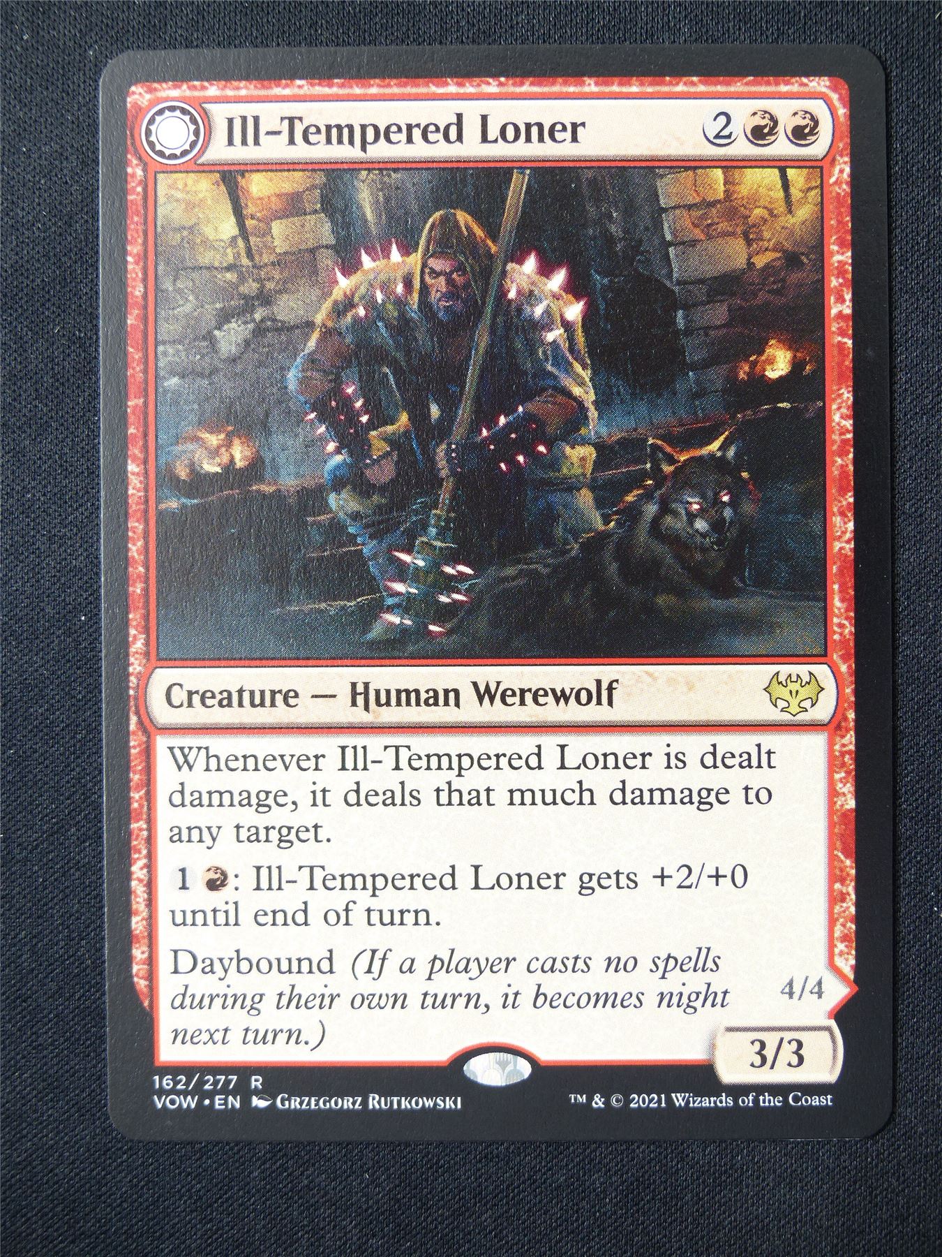 Ill-Tempered Loner - VOW - Mtg Card #5IC
