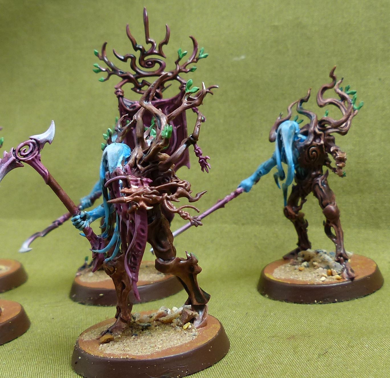 Tree-Revenants painted - Sylvaneth - Warhammer AoS #2OP