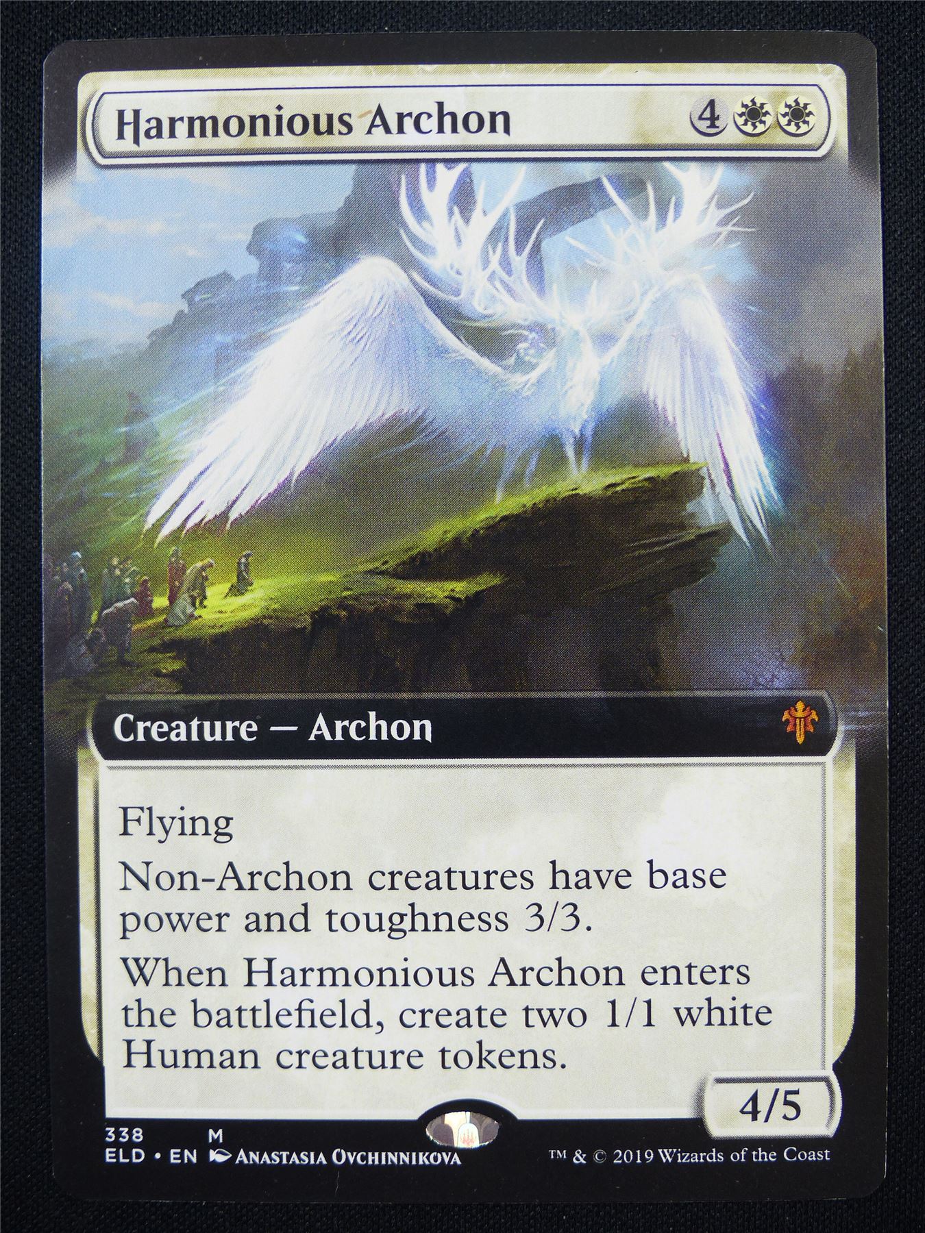 Harmonious Archon Extended Art - ELD - Mtg Card #162