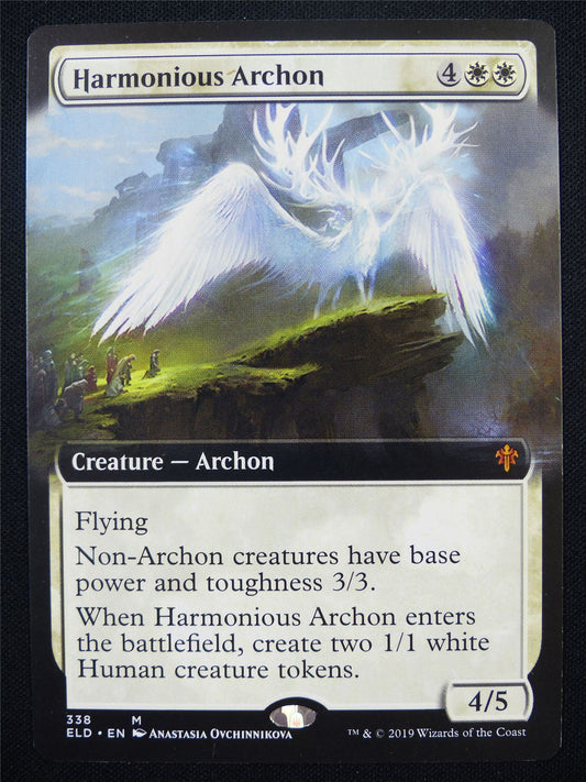 Harmonious Archon Extended Art - ELD - Mtg Card #162
