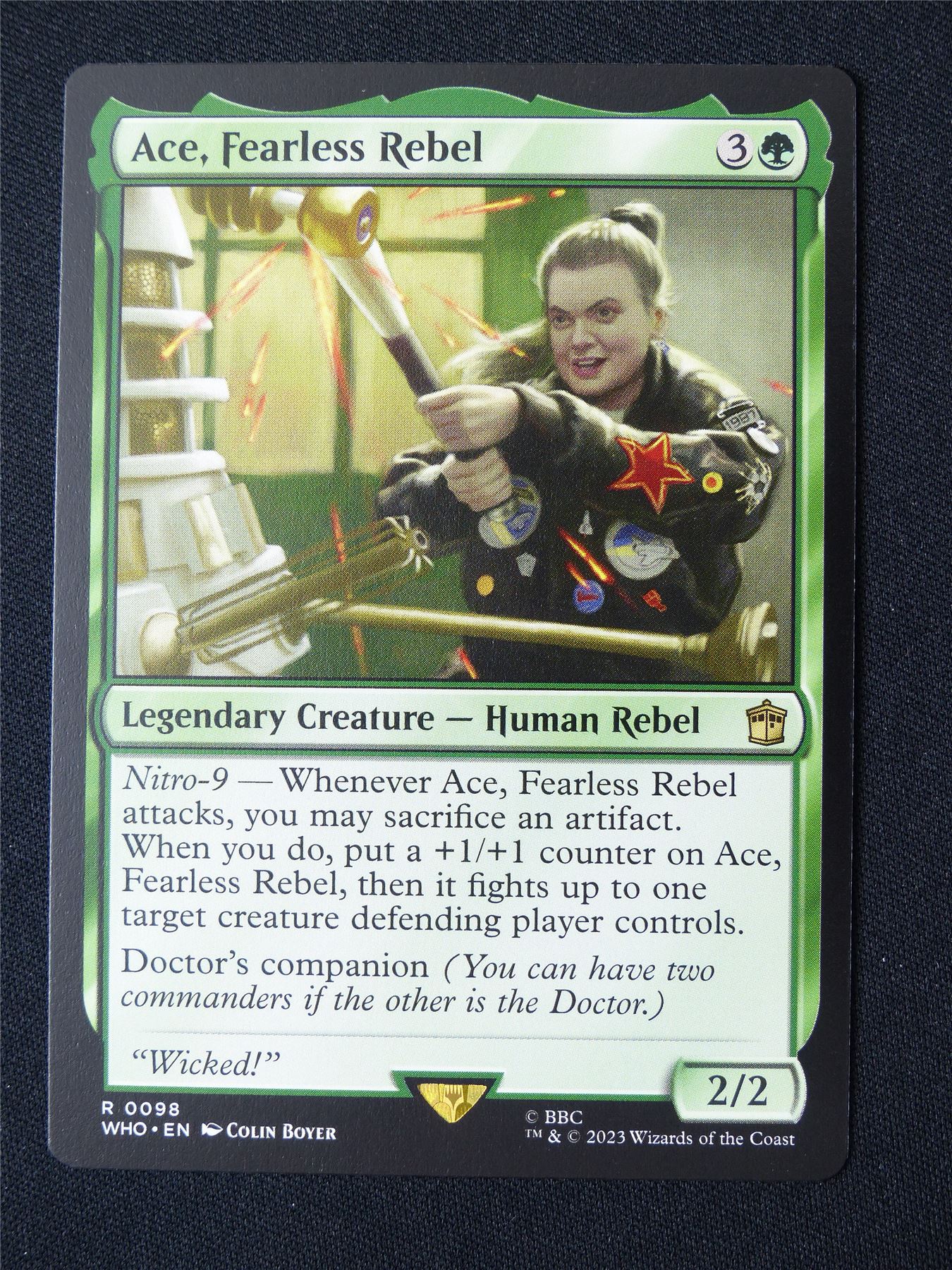 Arc Fearless Rebel - WHO - Mtg Card #99N