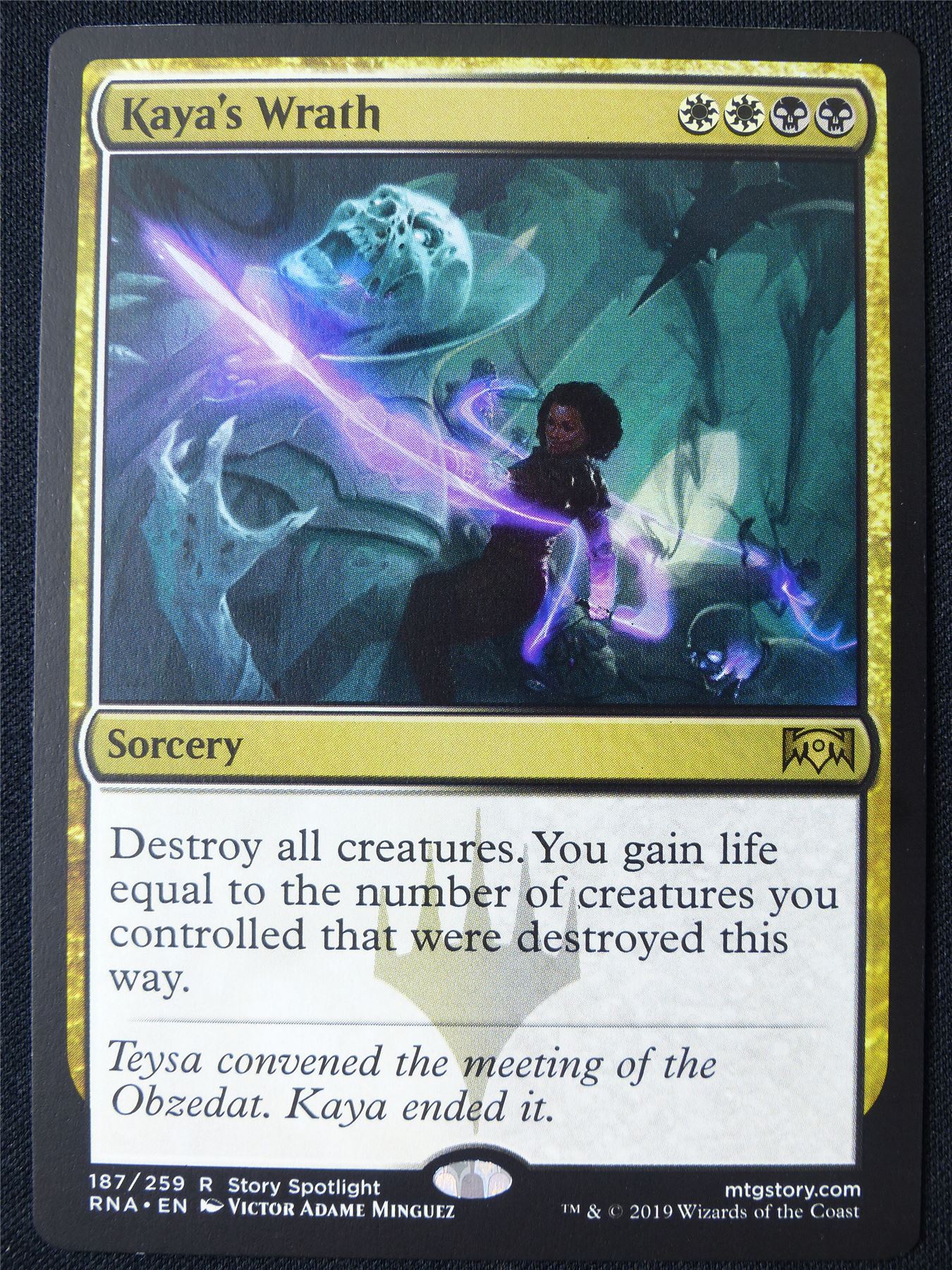 Kaya's Wrath - RNA - Mtg Card #1I0 Archeron Kaya's Wrath - RNA - Mtg Card #1I0 Archeron