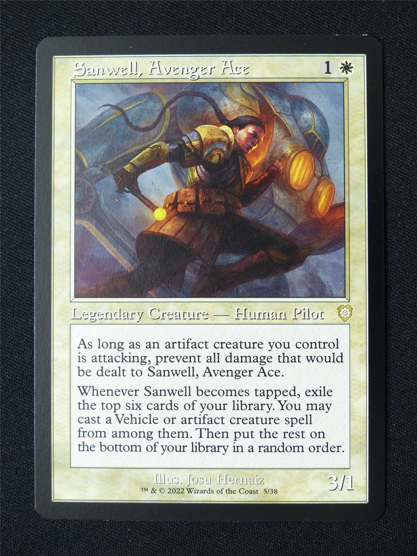 Sanwell Avenger Ace Retro - BRC - Mtg Card #97Y