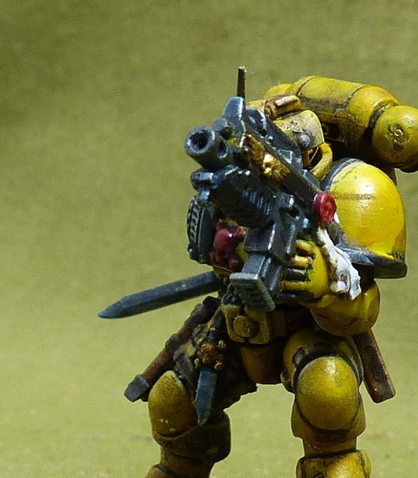 Lieutenant in Phobos Armour painted - Space Marines - Warhammer 40K #5BV