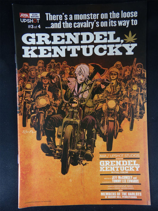 GRENDEL Kentucky #3 - AWA Comic #30G