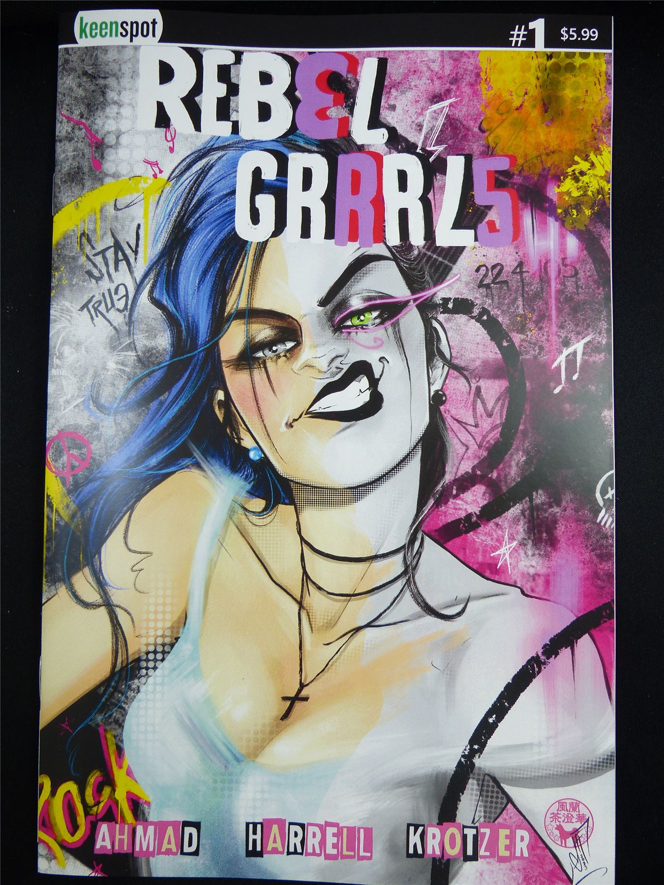 REBEL Grrrls #1 Cvr B - Jul 2023 Keenspot Comic #2RC