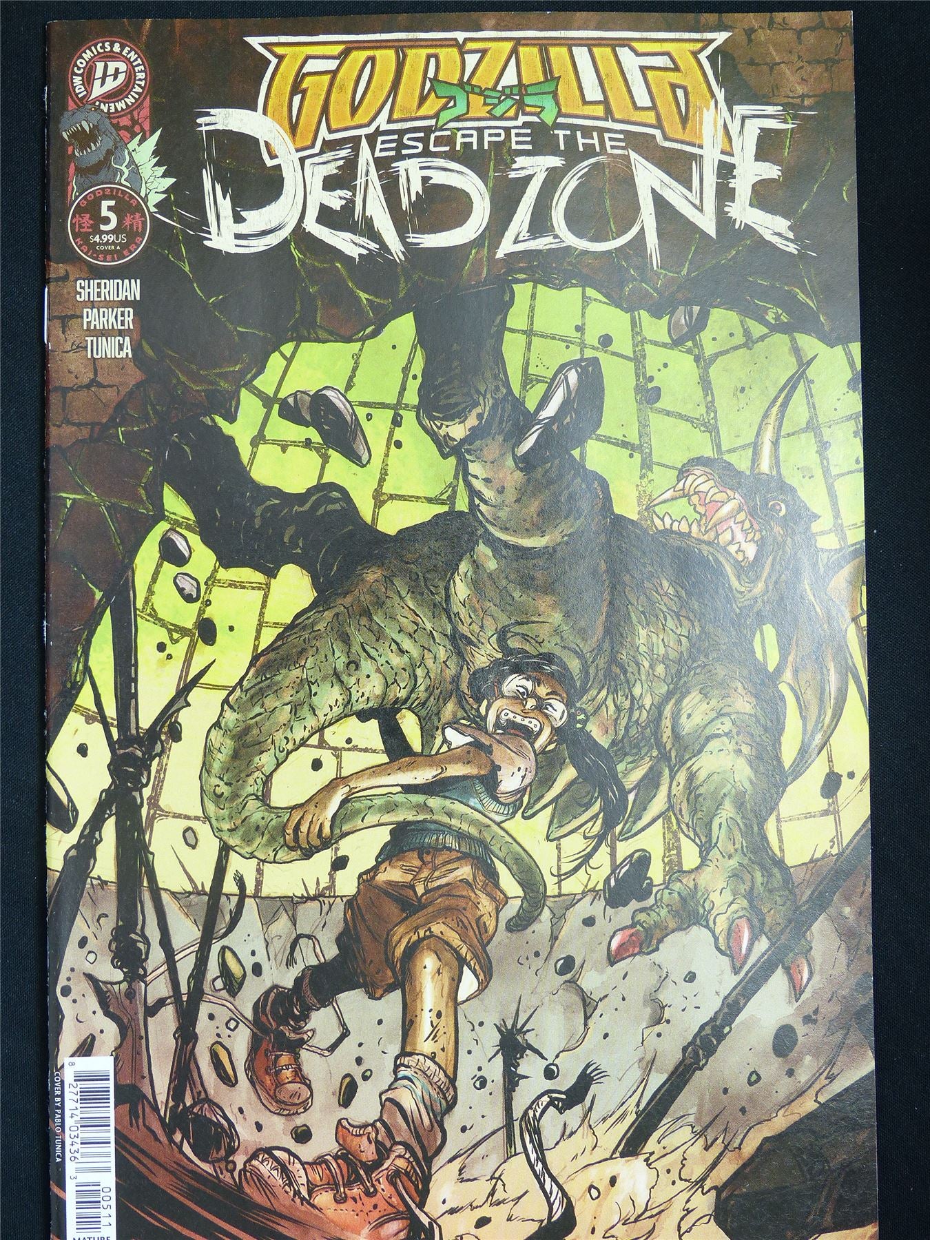 GODZILLA: Escape the Deadzone #5 - ID Comic #116
