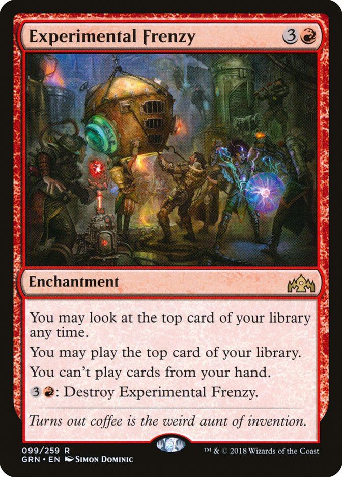 Mtg: GRN : Experimental Frenzy -  - NM