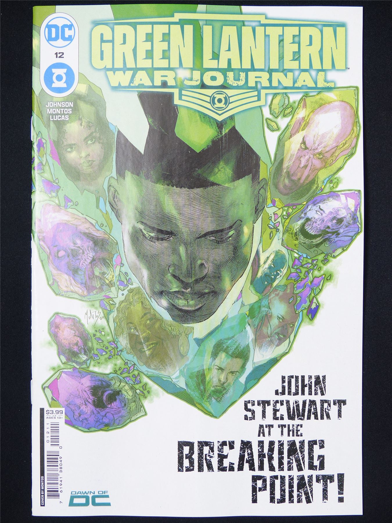 GREEN Lantern: War Journal #12 - B&B Oct 2024 DC Comic #F2