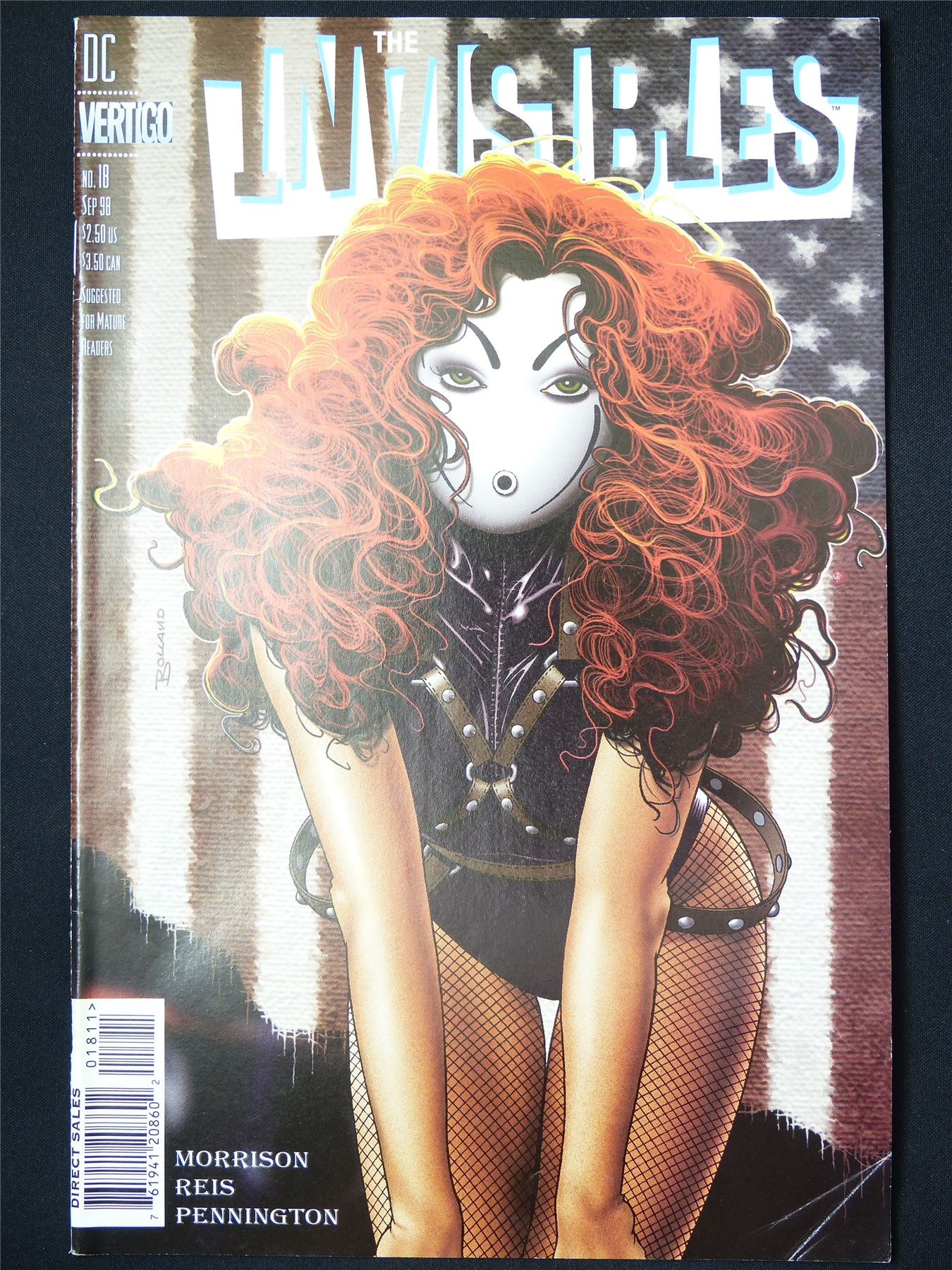 The INVISIBLES #18 - DC Vertigo Comic #14C