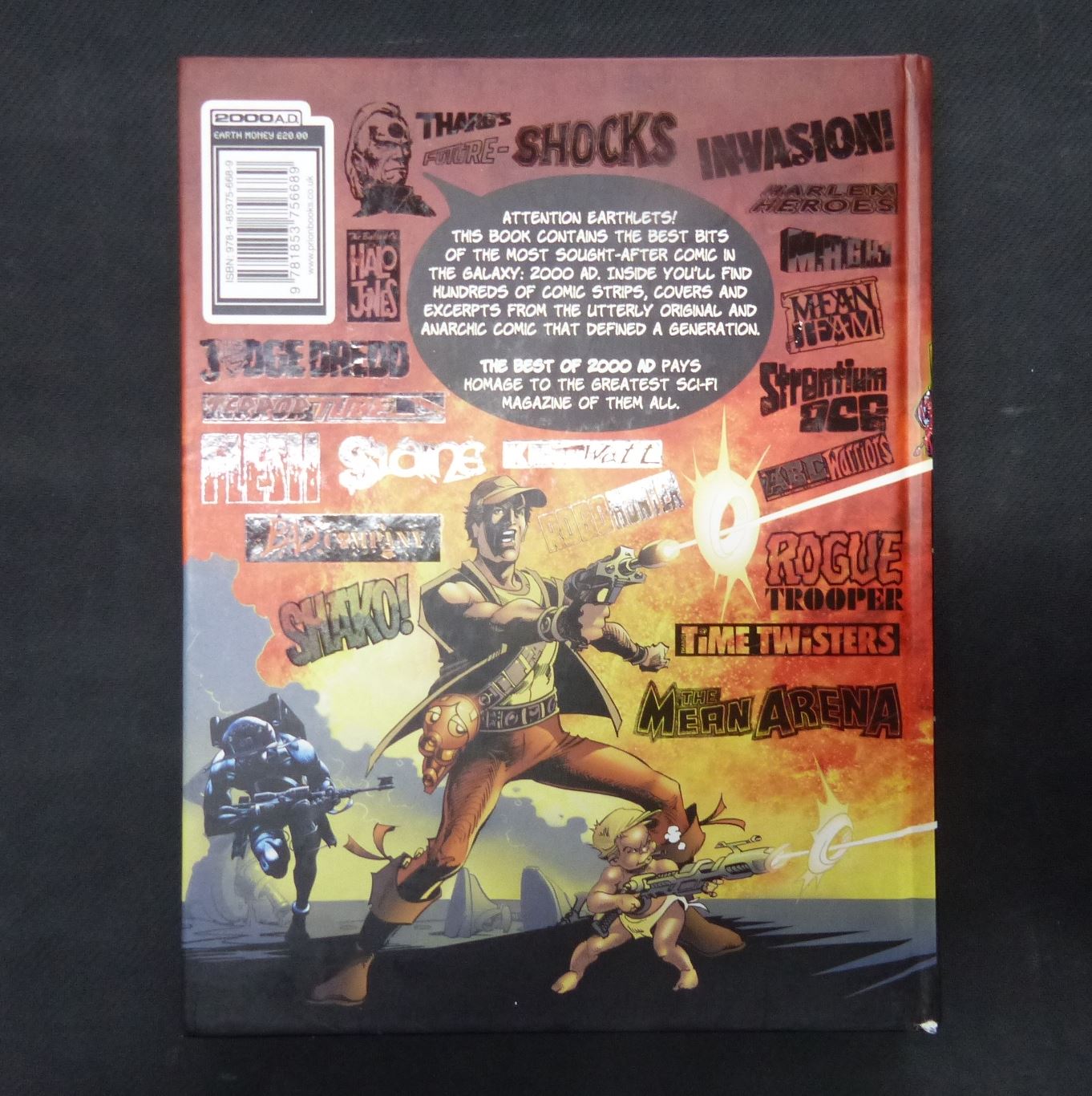 The Best Of 2000AD - Prion Books Graphic Hardback #8U