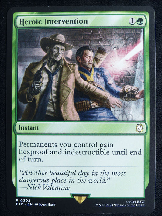Heroic Intervention - PIP - Mtg Card #4OT