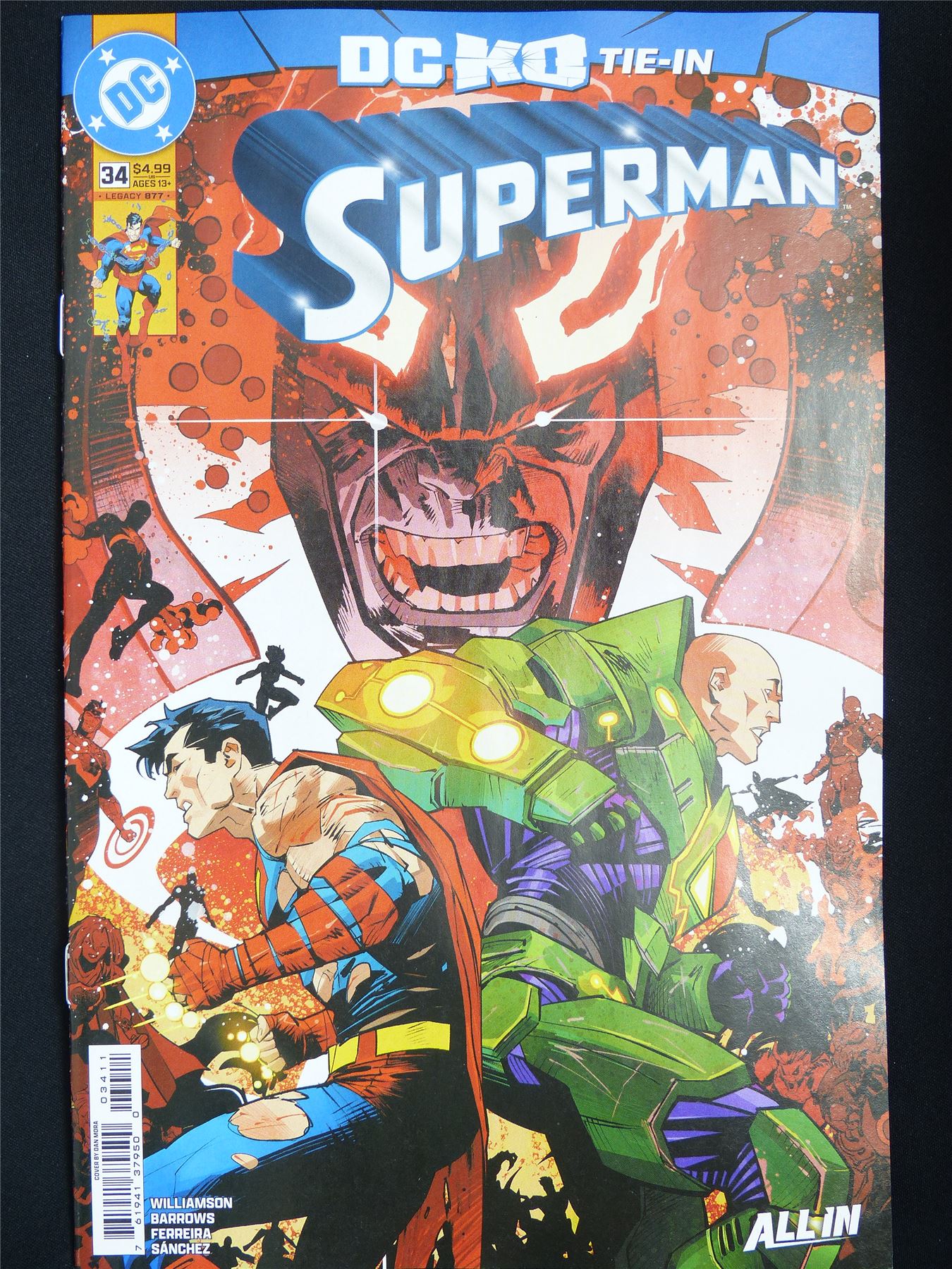 SUPERMAN #34 - Mar 2026 DC Comic #1KK