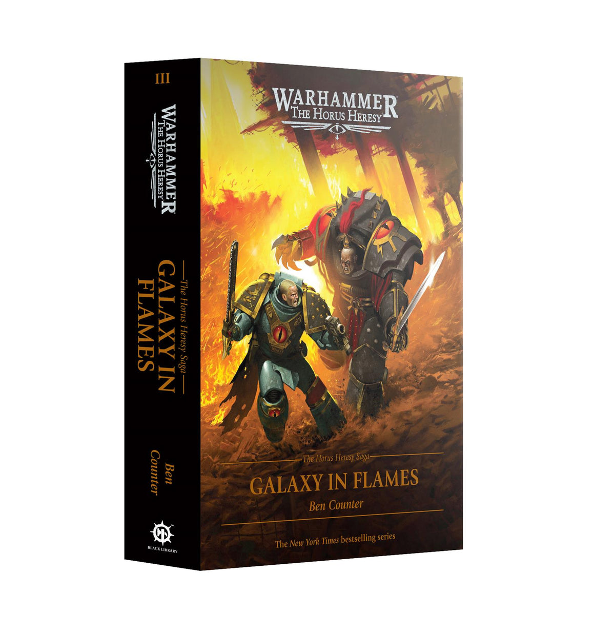 Galaxy in Flames - Ben Counter - Warhammer: Horus Heresy - Black Library hardback - Available from 29/08/2026
