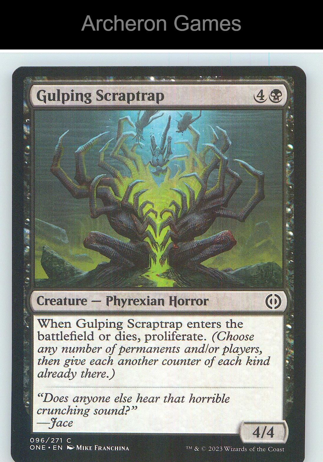 Gulping Scraptrap ONE 96 C MTG Card NM/EX+