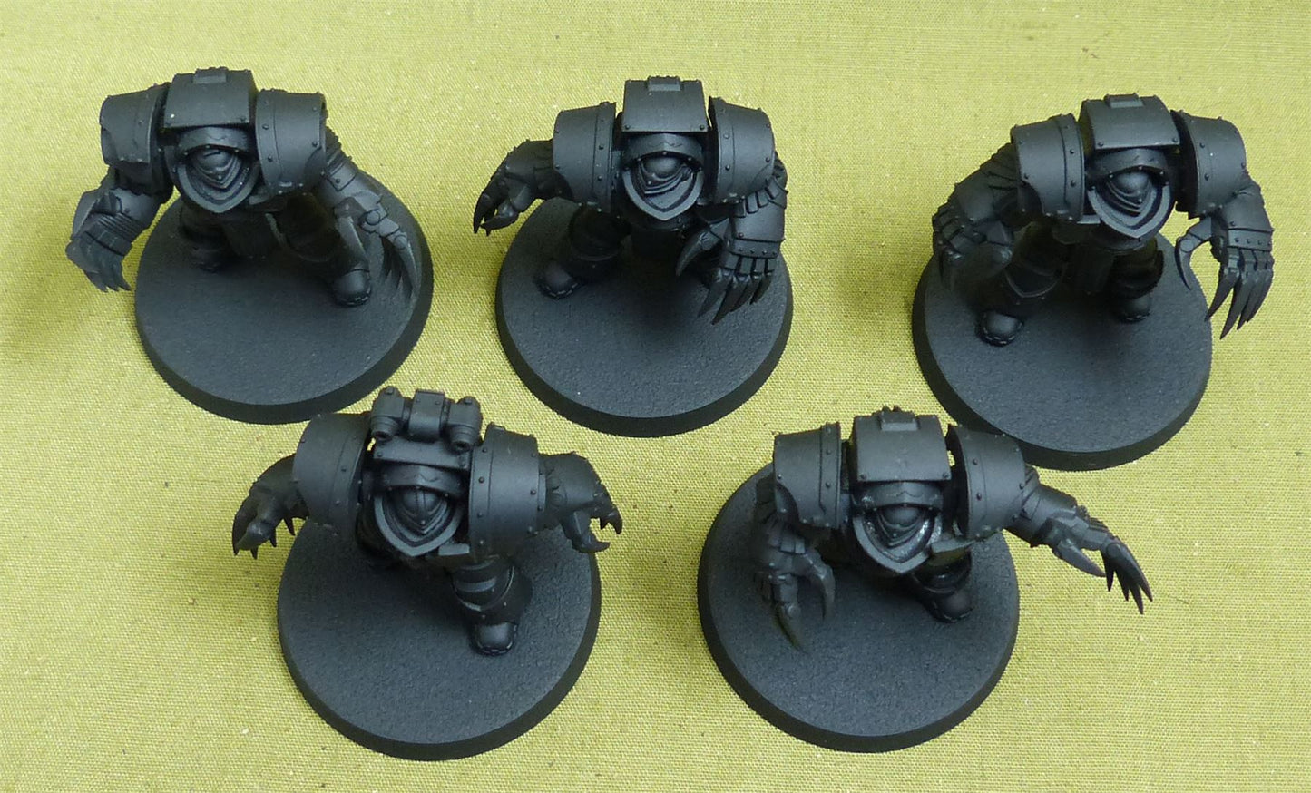 Cataphractii Terminators set of 5 - Adeptas Astartes - Warhammer Horus Heresy #19W