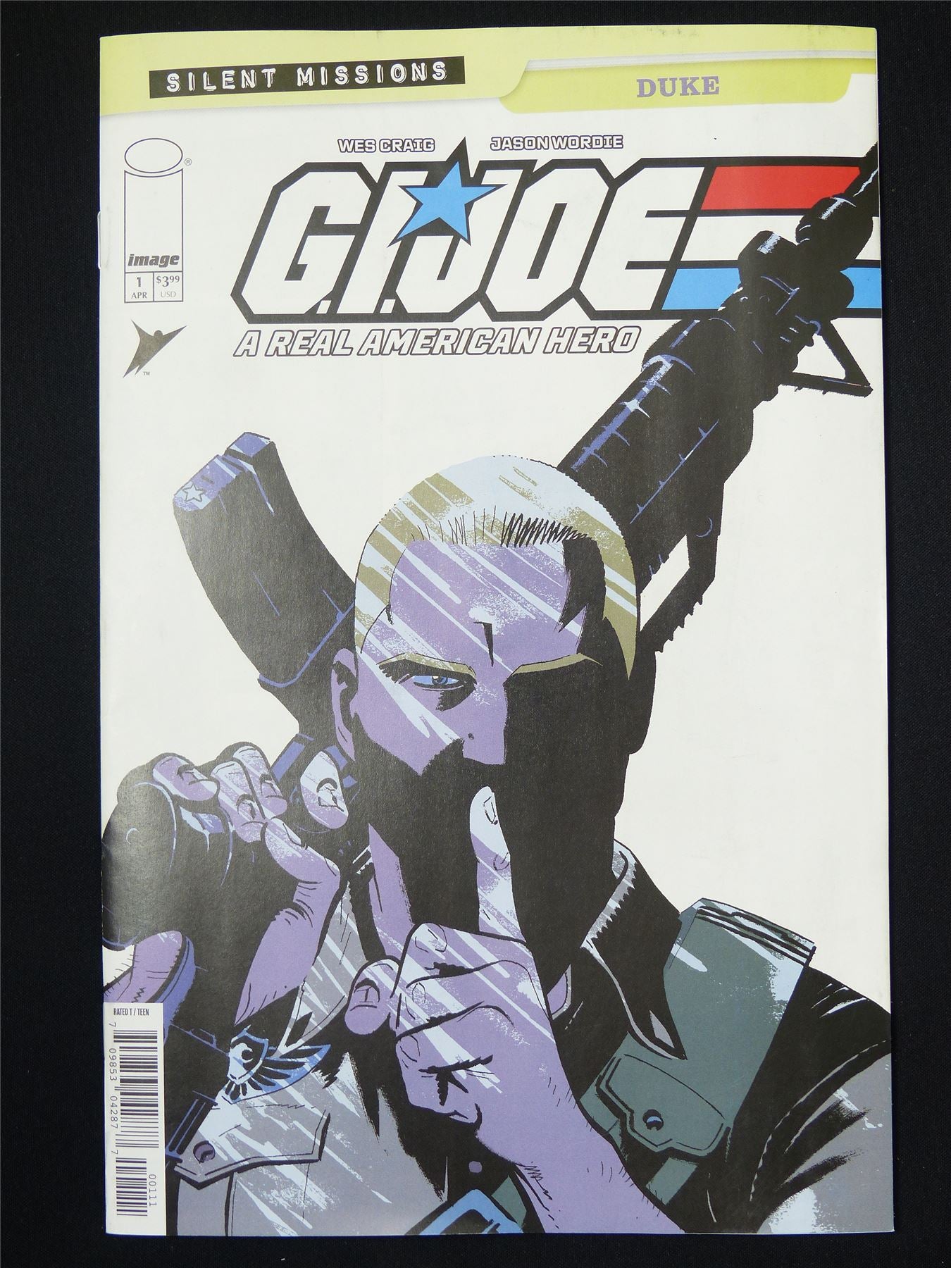 G.I.JOE Silent Missions: Duke #1 - May 2025 Image Comic #30N
