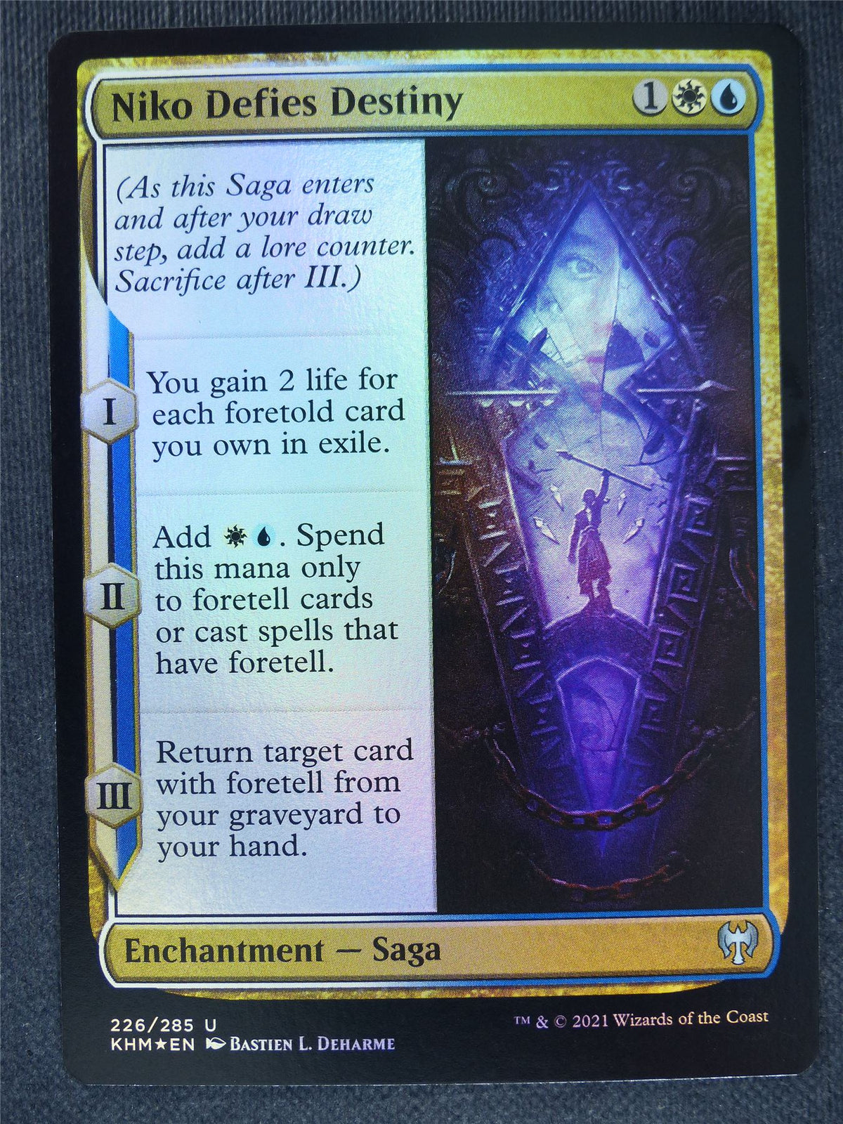 Niko Defies Destiny Foil