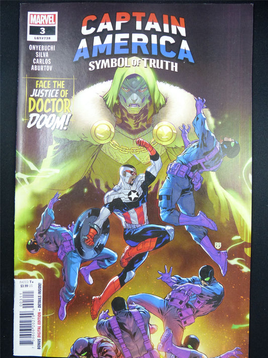 CAPTAIN America: Symbol of Truth #3 - Marvel Comic #4ZZ