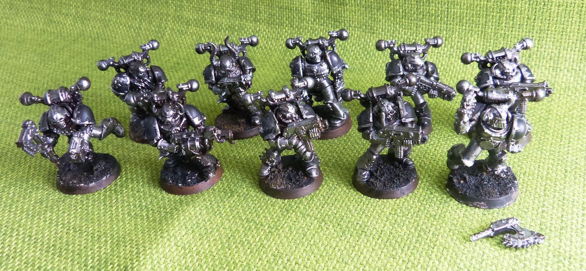 Classic Space Marines - Some Metal Parts x 10 Models - Warhammer AoS 40k #KC