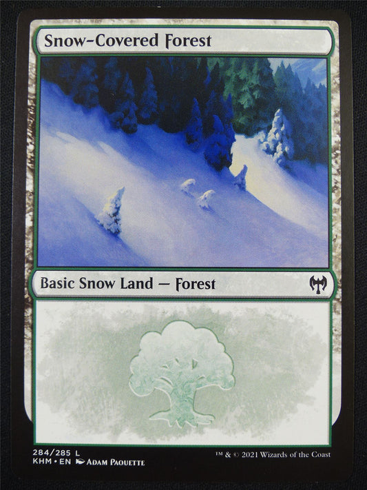 Snow-Covered Forest 284/285 - KHM - Mtg Card #5CV