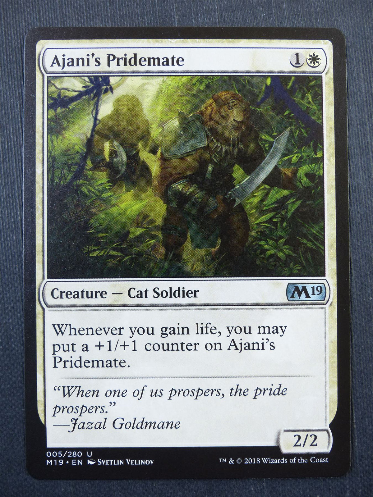 Ajani's Pridemate - Mtg Card #4DU