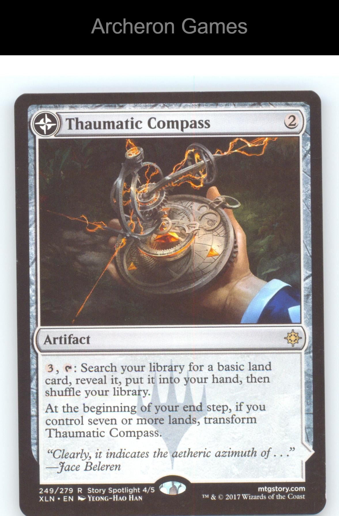 Thaumatic Compass XLN 249 R MTG Card Ixalan
