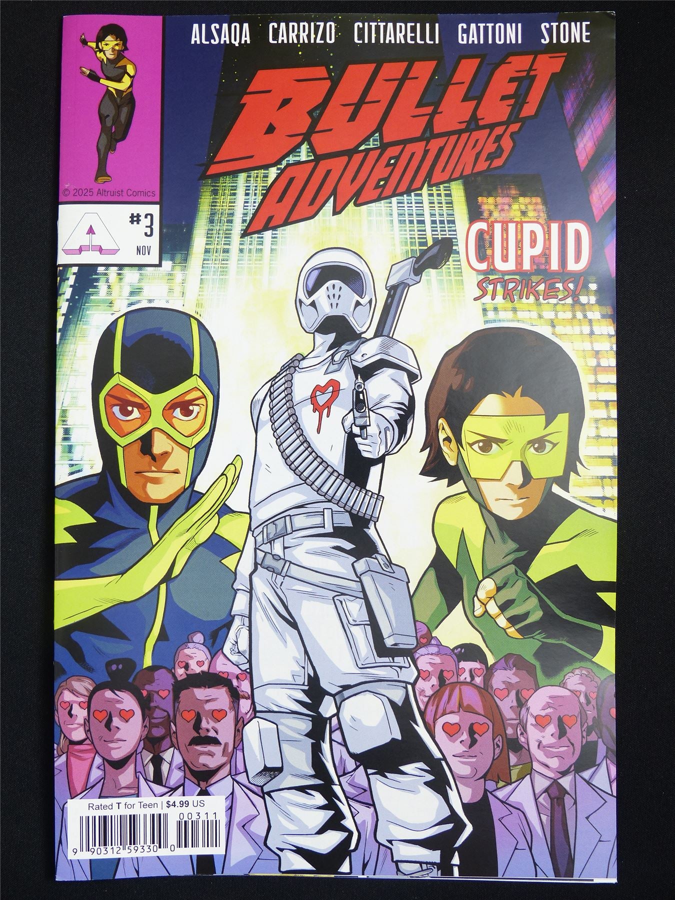 BULLET Adventures #3 - Nov 2025 Altruist Comic #624