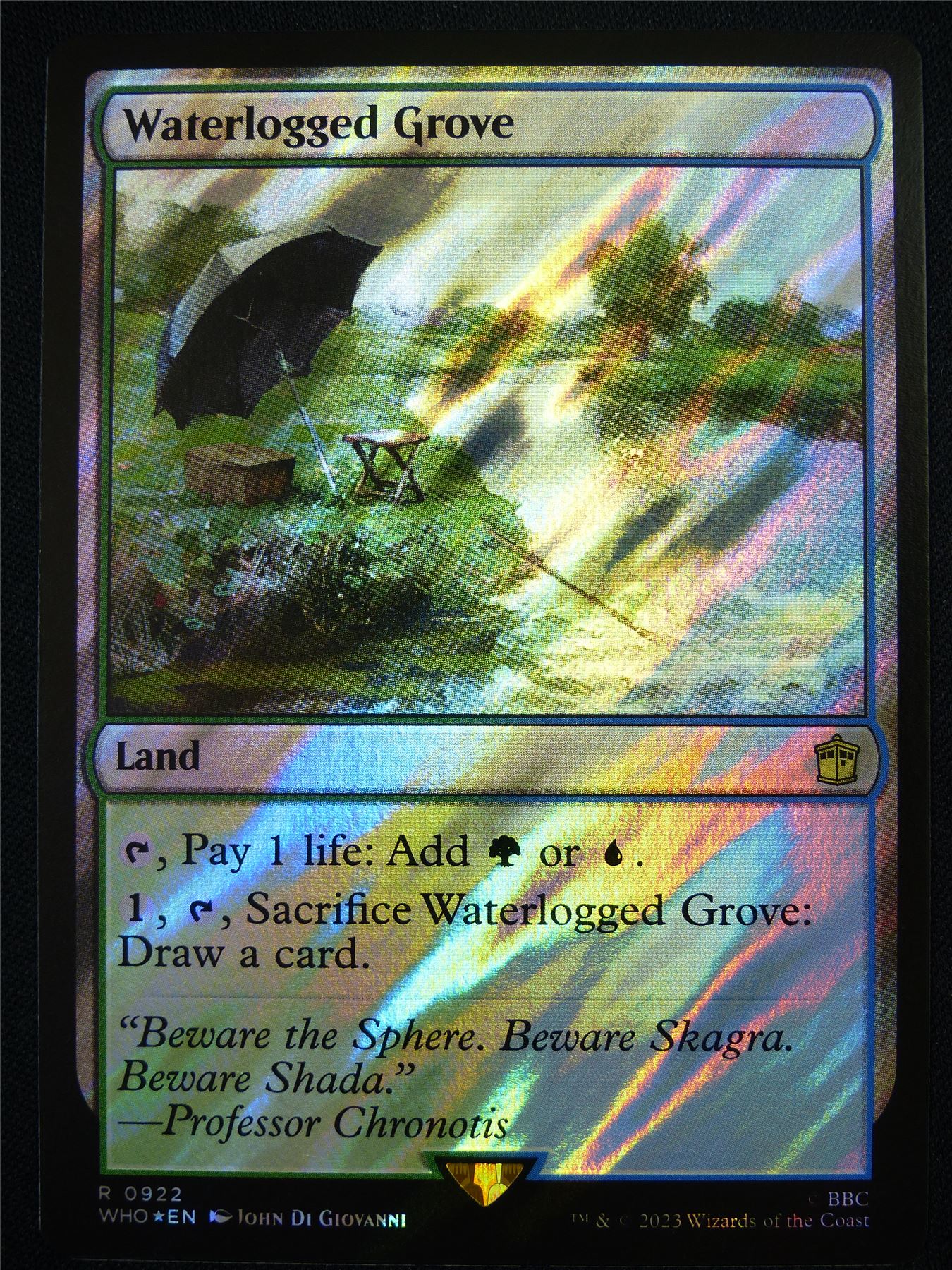 Waterlogged Grove Surge Foil - WHO - Mtg Card #AM