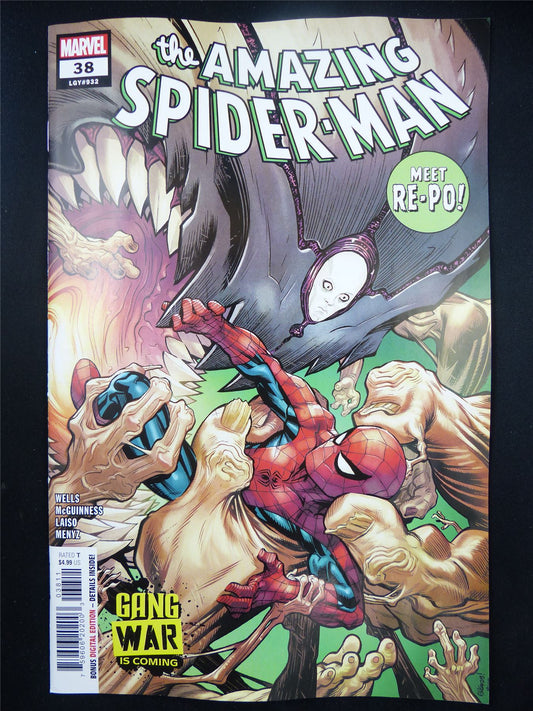 The Amazing SPIDER-MAN #38 - Jan 2024 Marvel Comic #YA