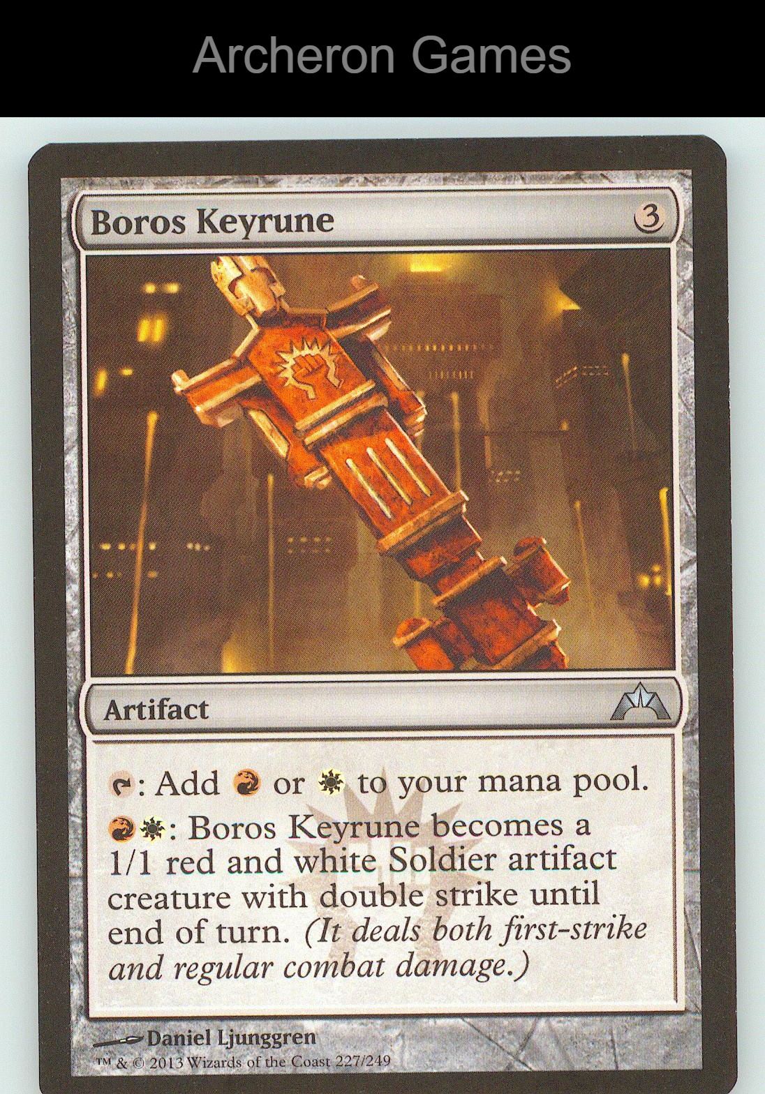 Boros Keyrune GTC 227 UC MTG Card NM/EX+