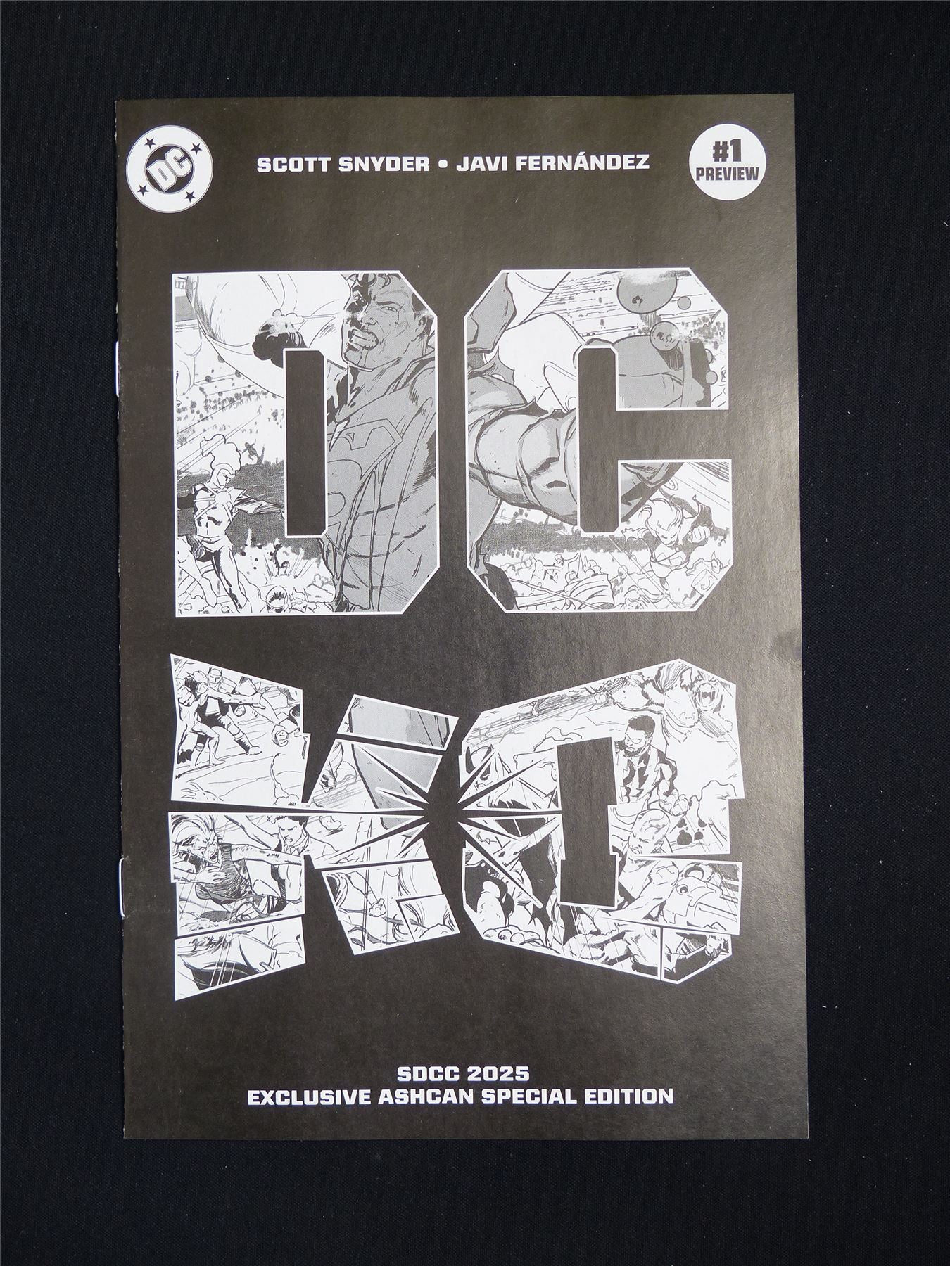 DC KO #1 Exclusive Ashcan SDCC 2025 - Oct 2025 DC Comic #2OC