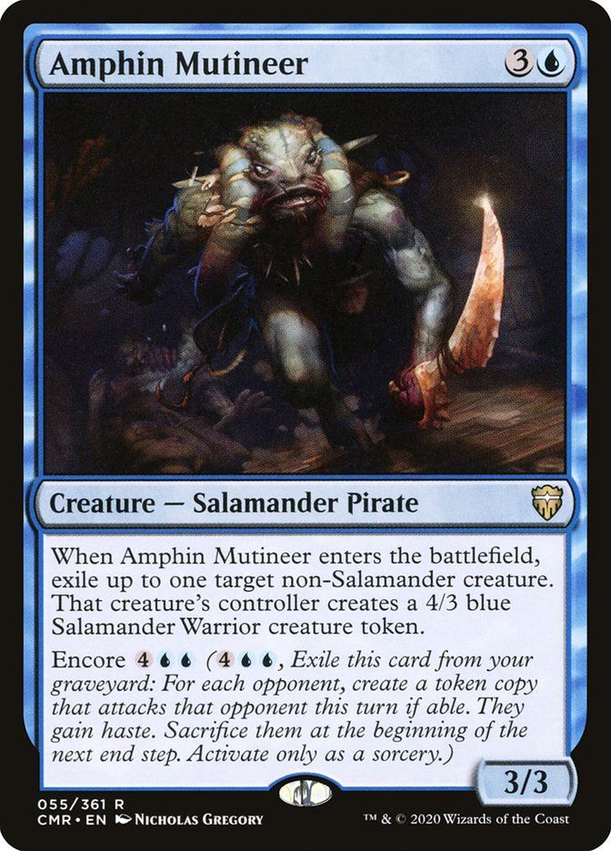 Mtg: CMR : Amphin Mutineer - - NM