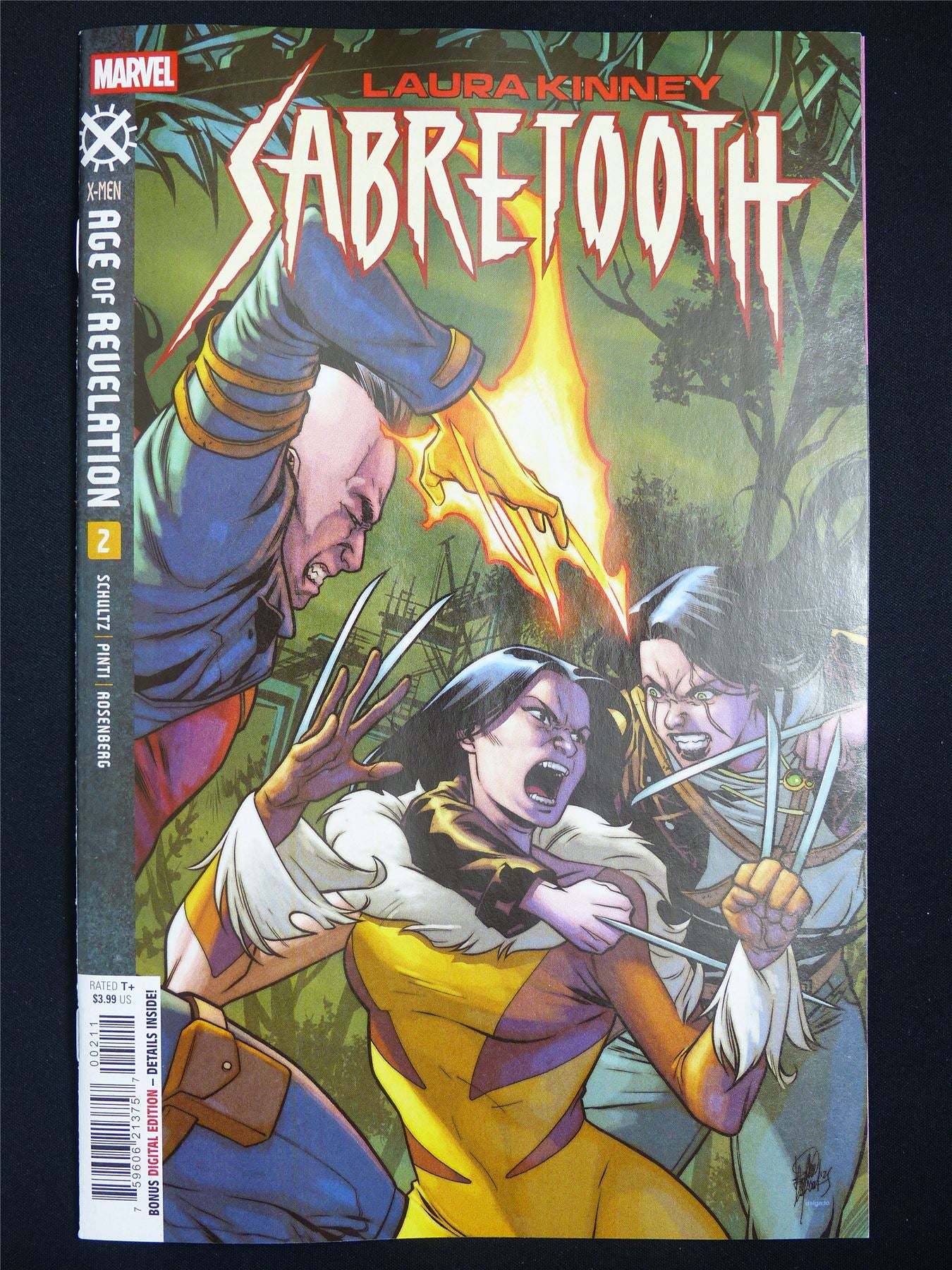 Laura Kinney: SABRETOOTH #2 Age of Revelation - Jan 2026 Marvel Comic #5U8