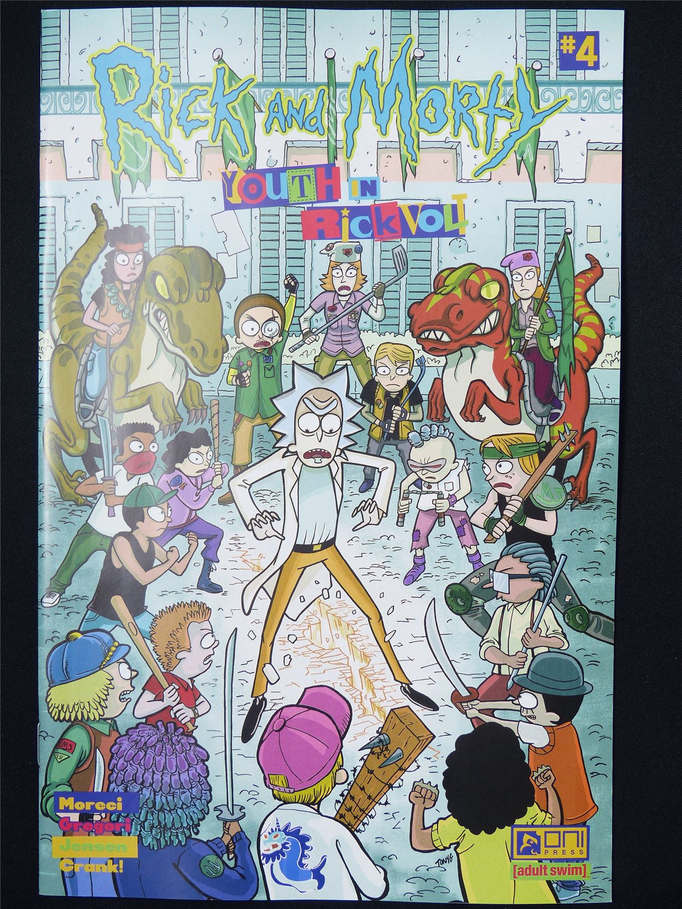 RICK and morty: Youth in Rickvolt #4 - B&B Nov 2024 Oni Press Comic #3UK