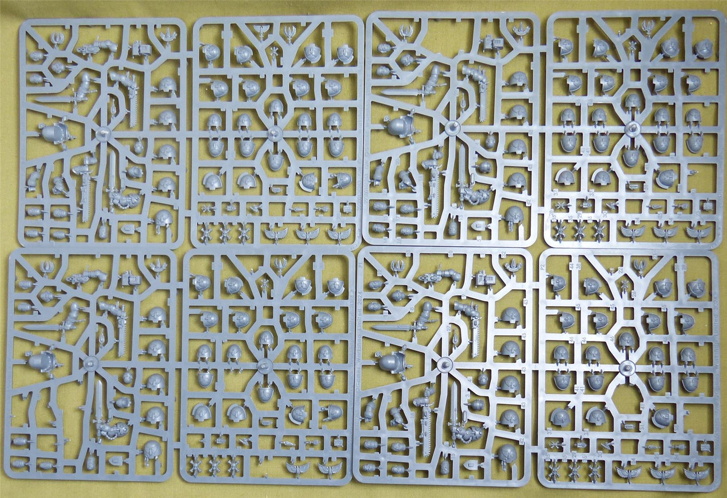 Assault Intercessors part built with upgrade sprues - Blood Angels - Warhammer 40K #12P