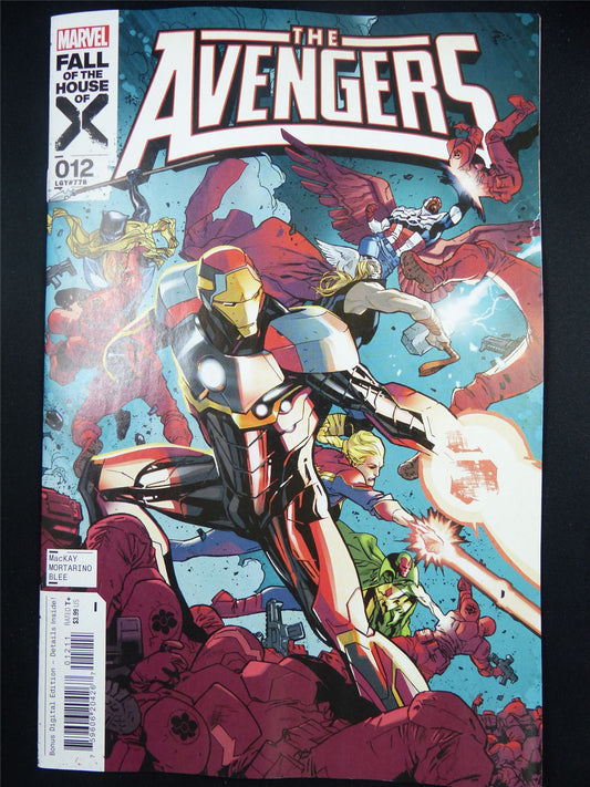 The AVENGERS #12 - Jun 2024 Marvel Comic #4N7