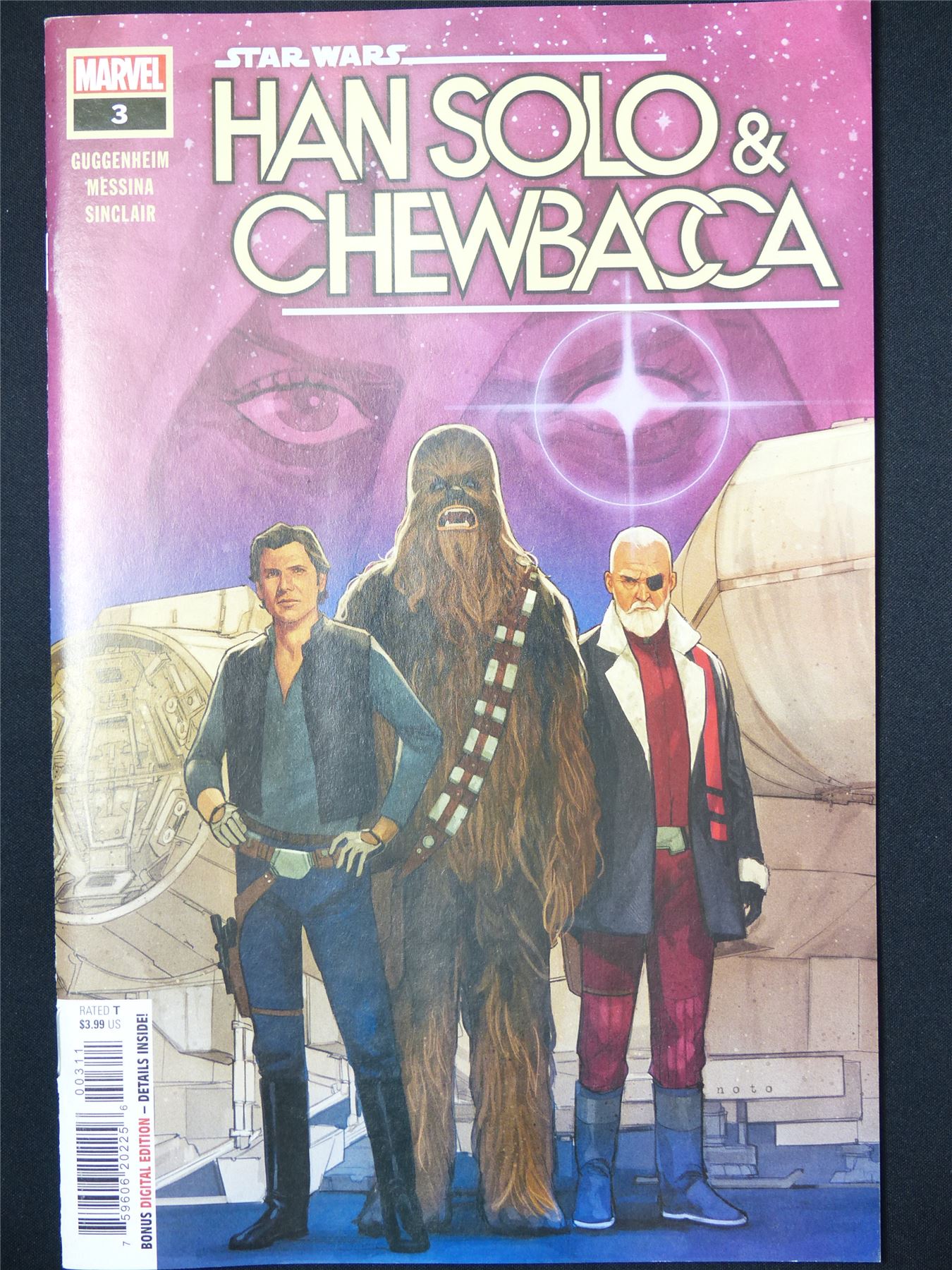 STAR Wars: Han Solo & Chewbacca #3 - B&B Marvel Comic #7MT